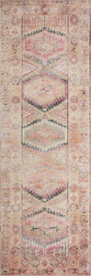 Loloi Layla LAY-17 Pink / Lagoon Area Rug