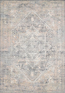 Loloi Lucia LUC-01 Grey / Sunset Area Rug