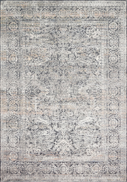 Loloi Lucia LUC-03 Steel / Ivory Area Rug