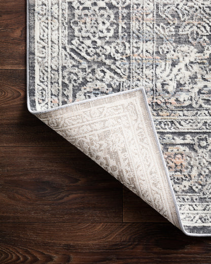 Loloi Lucia LUC-03 Steel / Ivory Area Rug