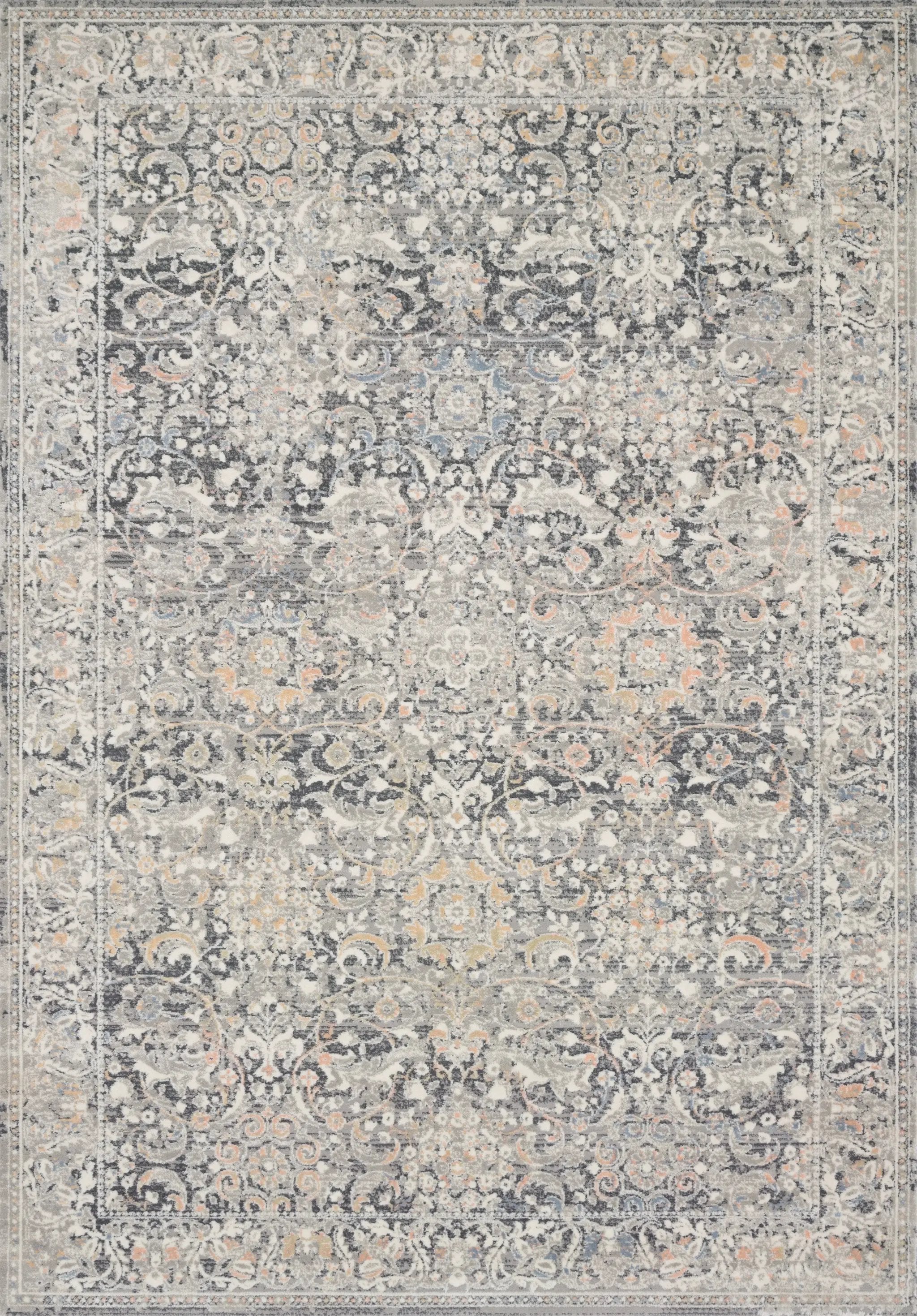 Lucia LUC-04 Grey / Mist Area Rug by Loloi