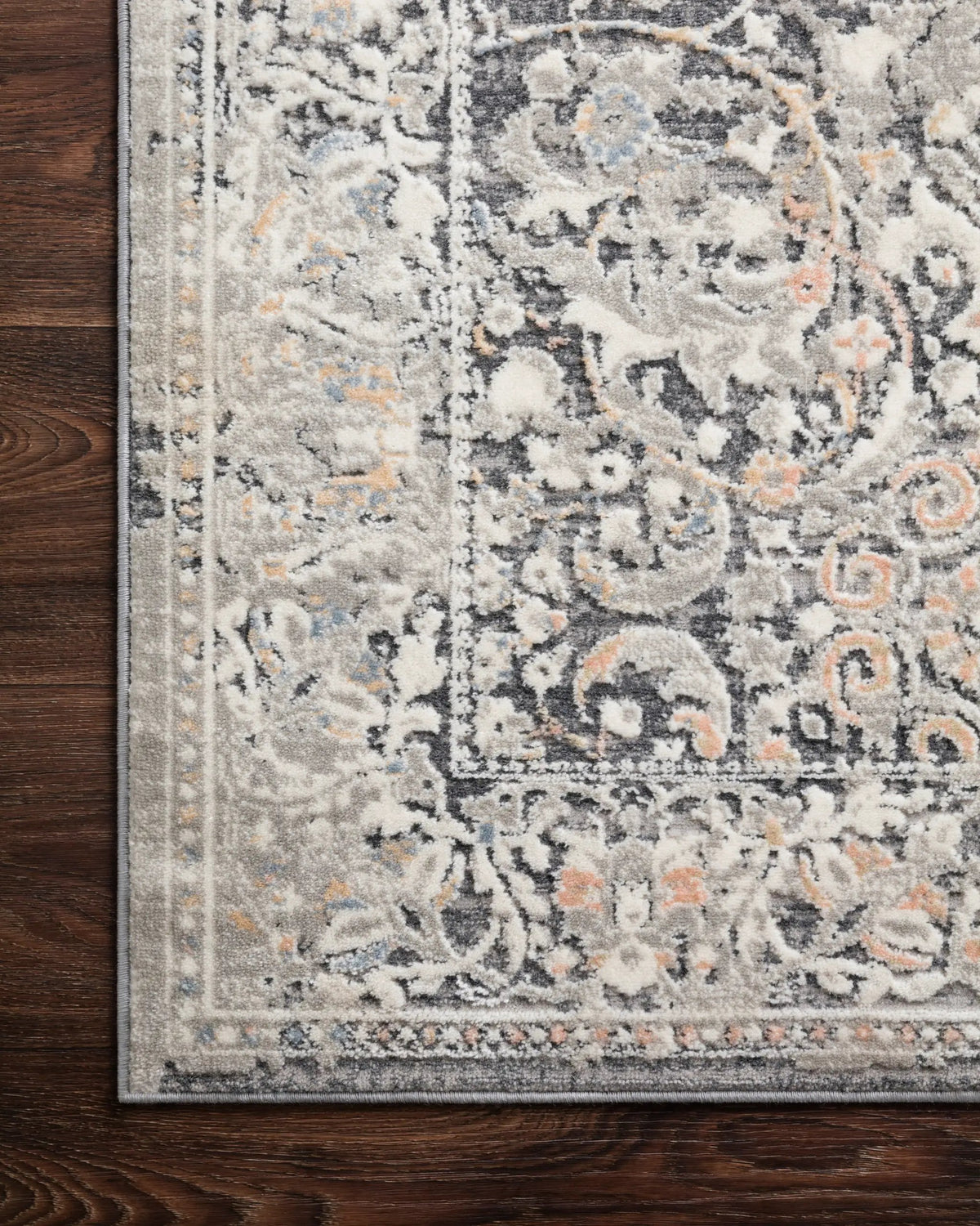 Lucia LUC-04 Grey / Mist Area Rug by Loloi