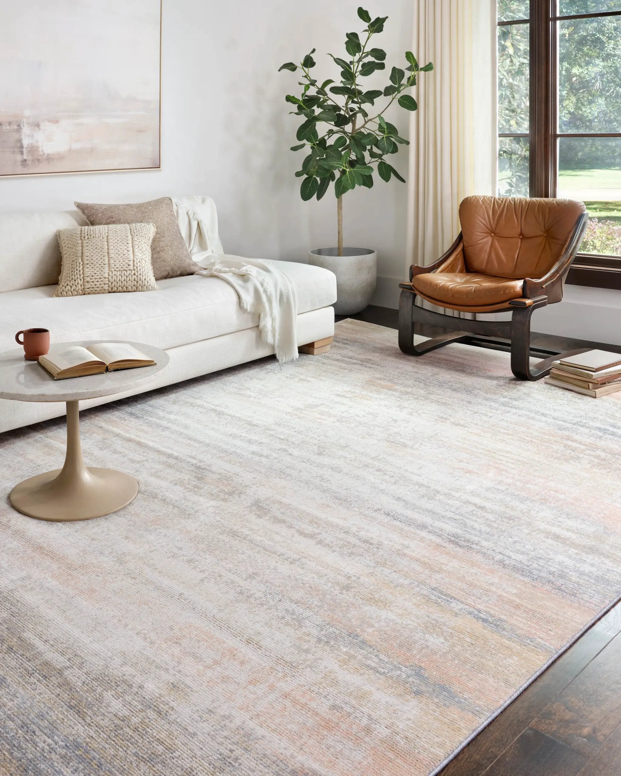 Lucia LUC-05 Mist Area Rug by Loloi
