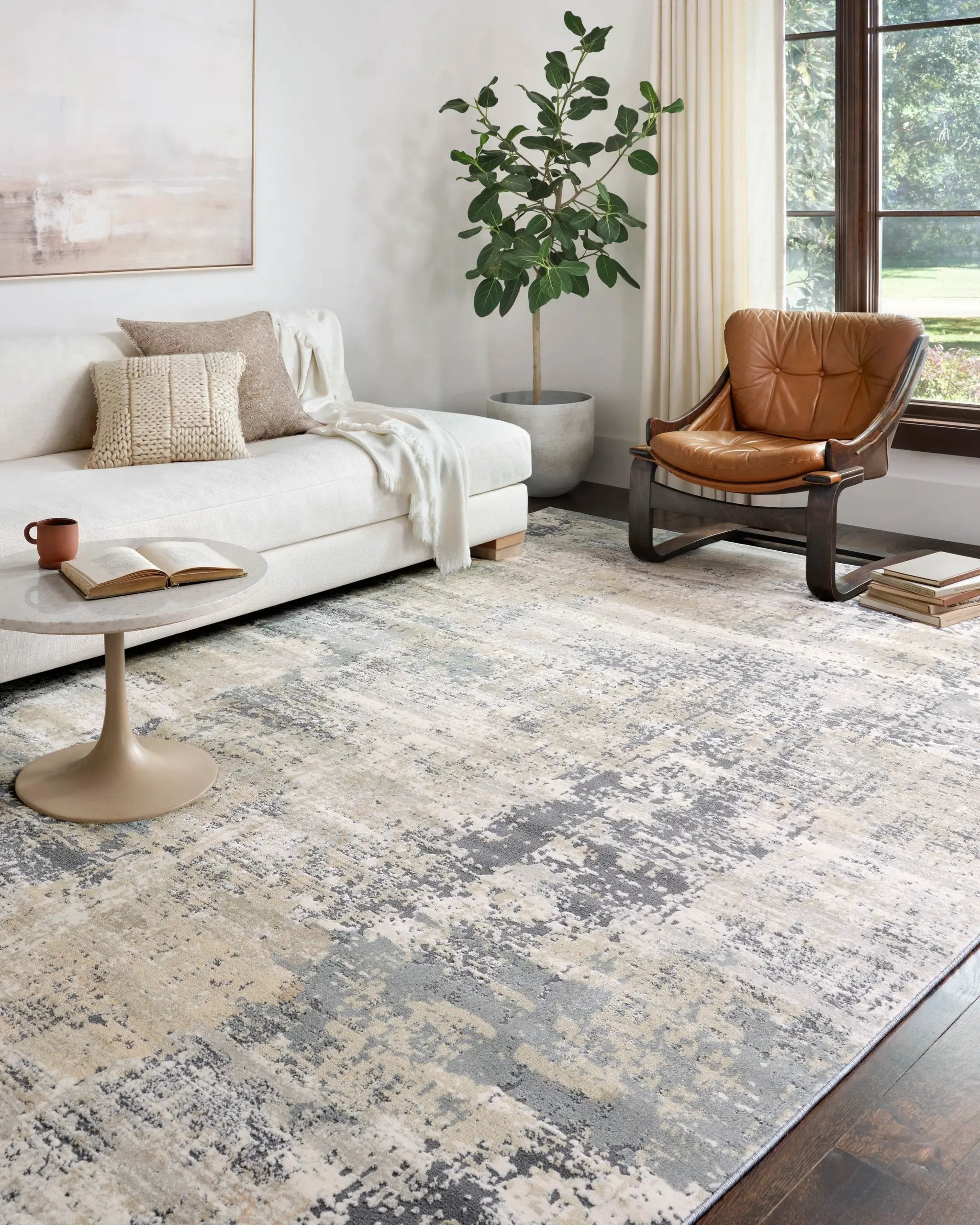 Lucia LUC-06 Granite Area Rug by Loloi