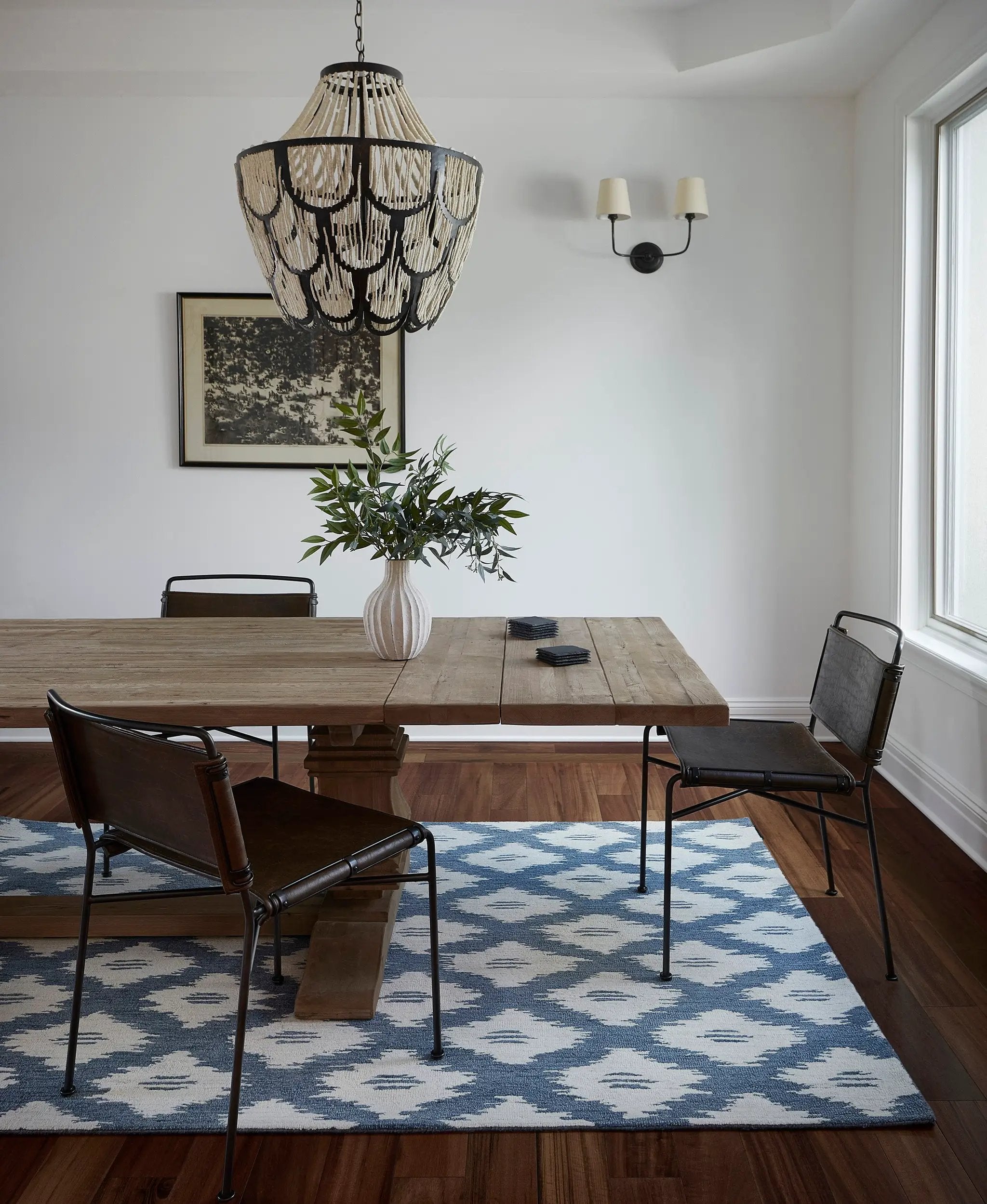 Leiden LEI-4 Slate Area Rug by Momeni