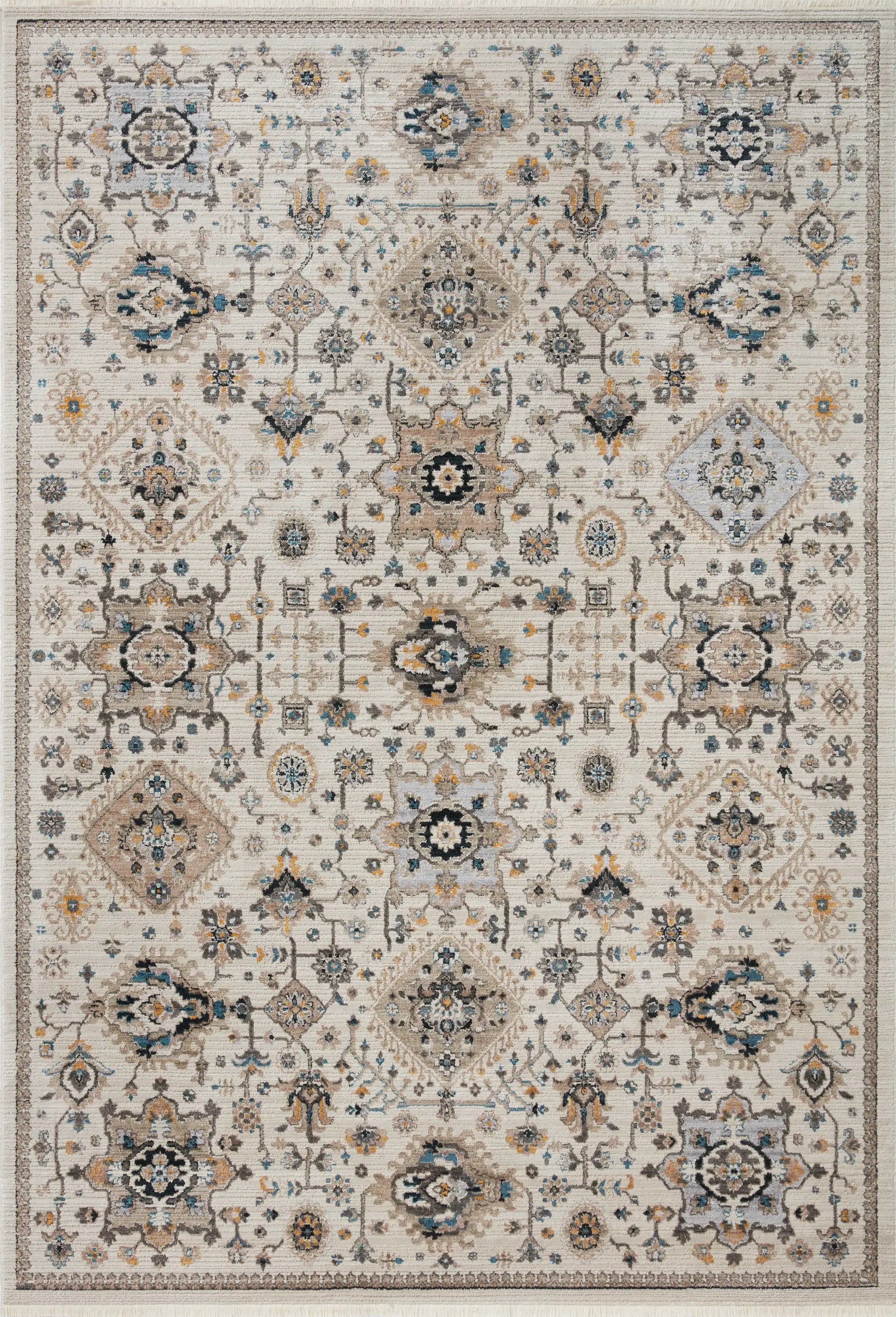 Leigh LEI-02 Ivory / Taupe Area Rug by Loloi