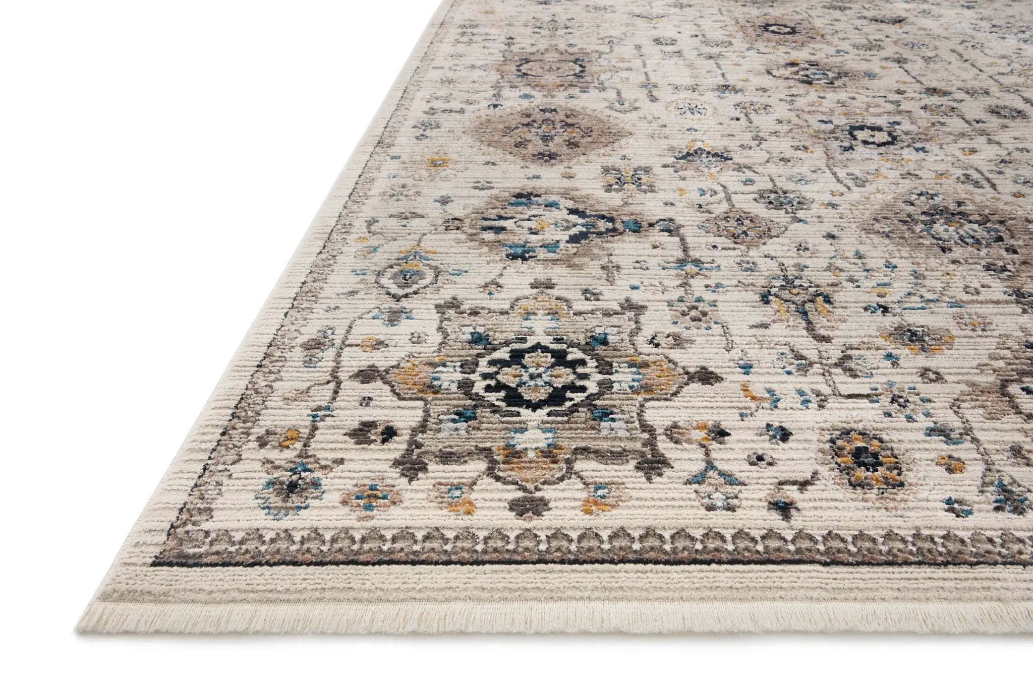 Leigh LEI-02 Ivory / Taupe Area Rug by Loloi