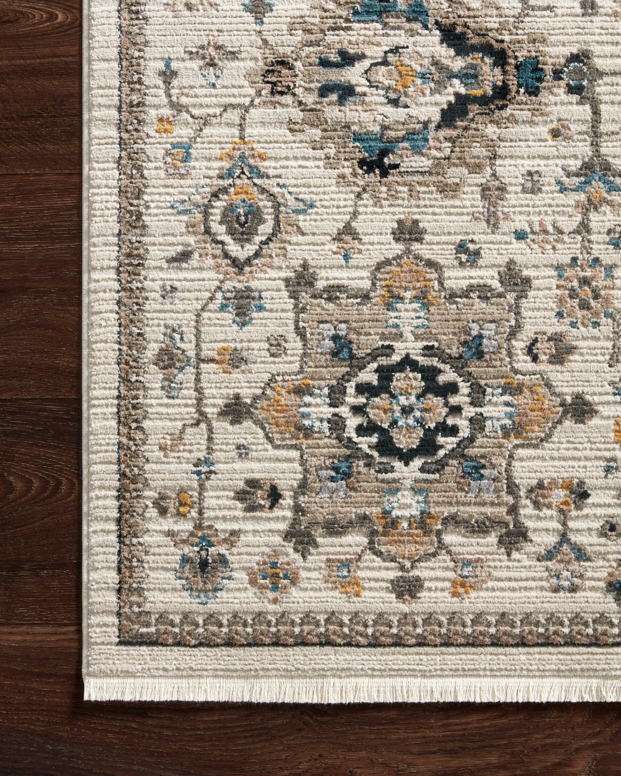 Leigh LEI-02 Ivory / Taupe Area Rug by Loloi