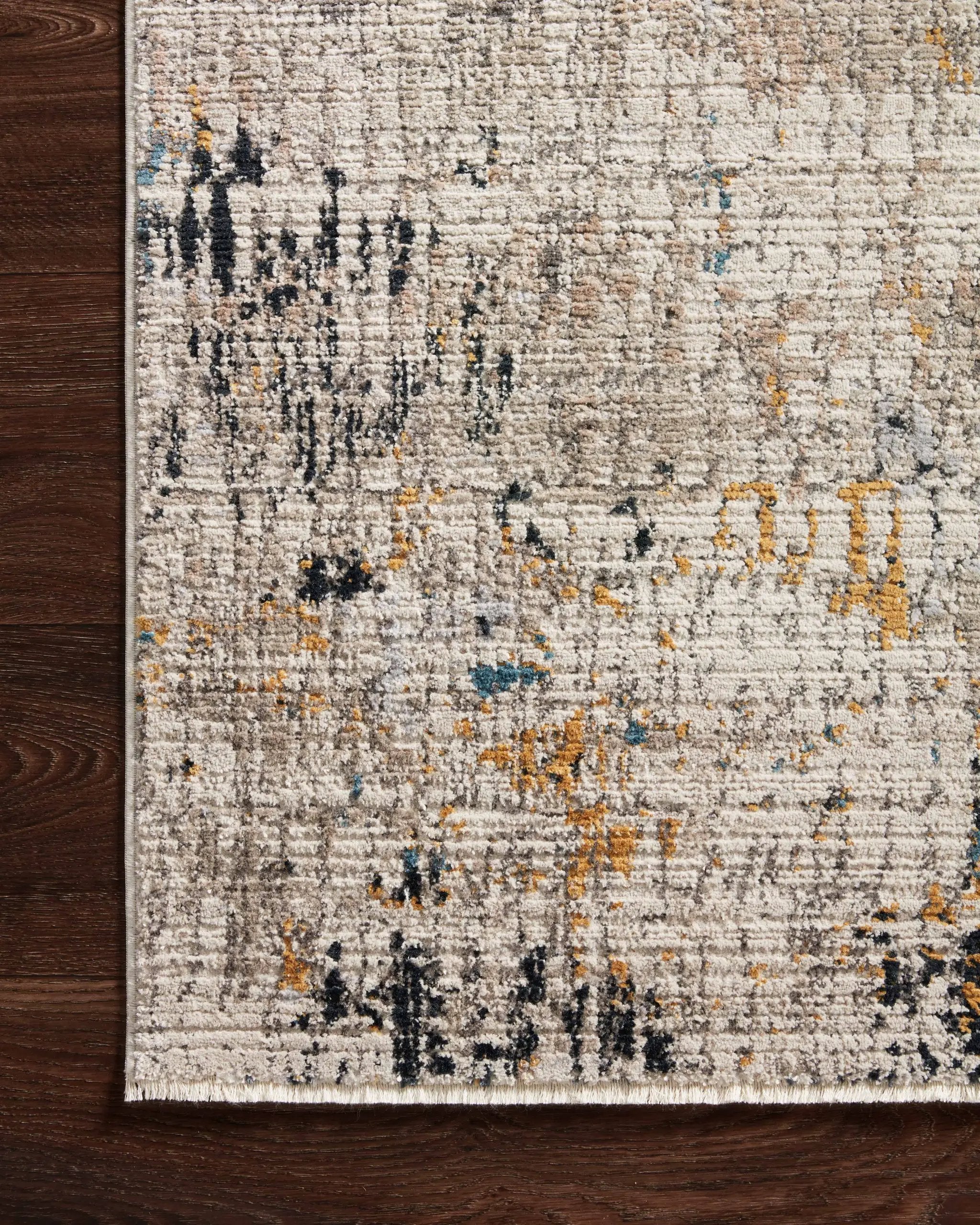 Leigh LEI-06 Ivory / Granite Area Rug by Loloi