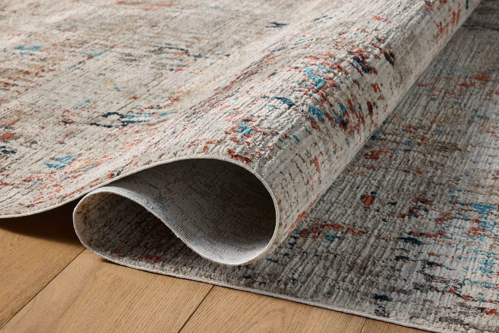 Leigh LEI-06 Ivory / Multi Area Rug by Loloi