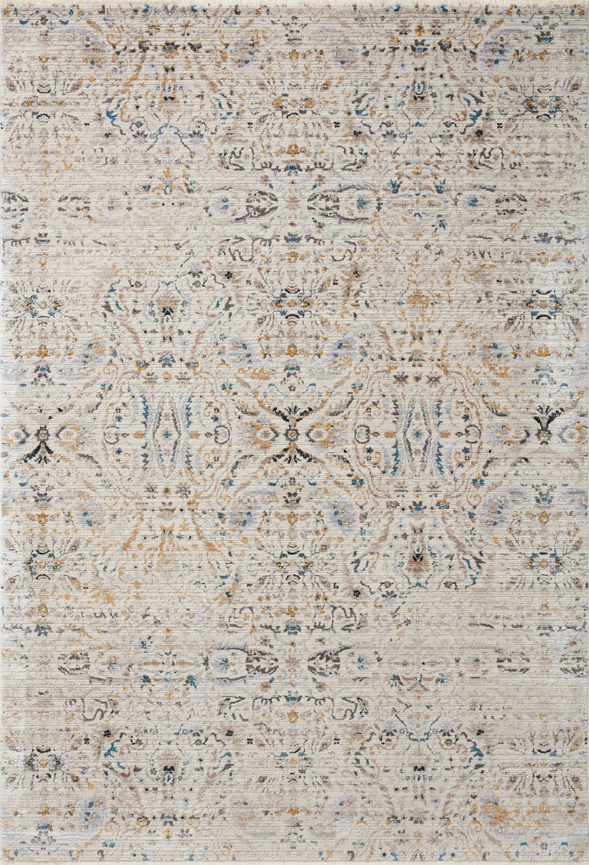 Leigh LEI-07 Ivory / Straw Area Rug by Loloi