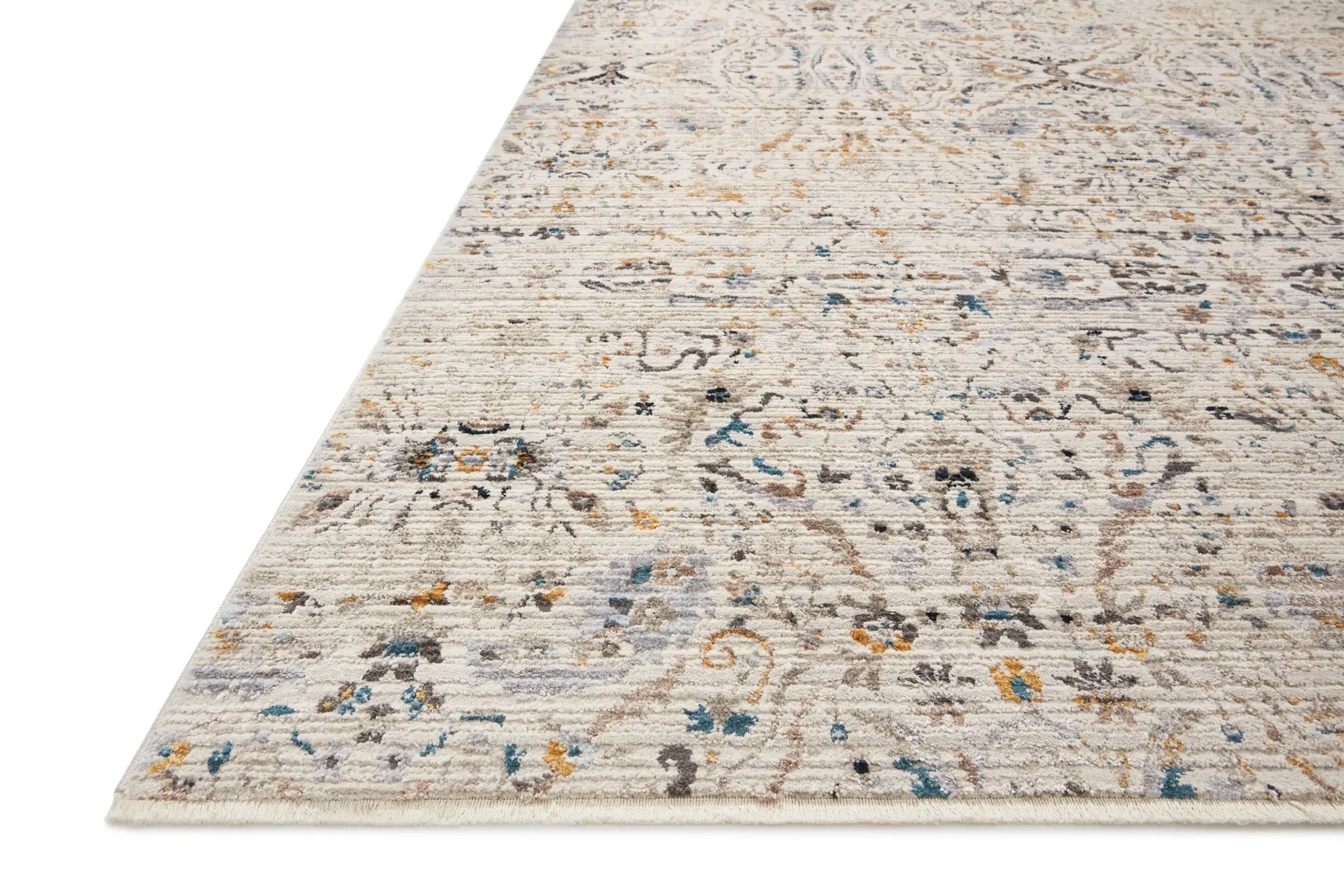 Leigh LEI-07 Ivory / Straw Area Rug by Loloi