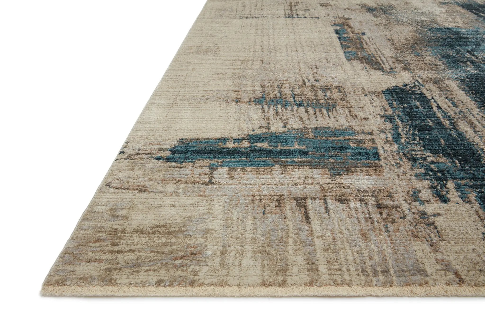 Leigh LEI-08 Slate / Denim Area Rug by Loloi