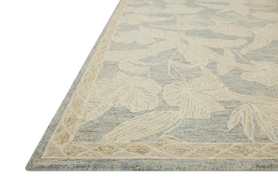 Lenore LNO-01 Blue / Natural Area Rug by Loloi