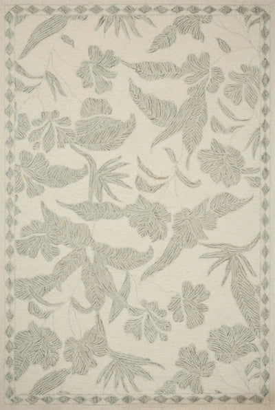 Lenore LNO-01 Ivory / Sky Area Rug by Loloi