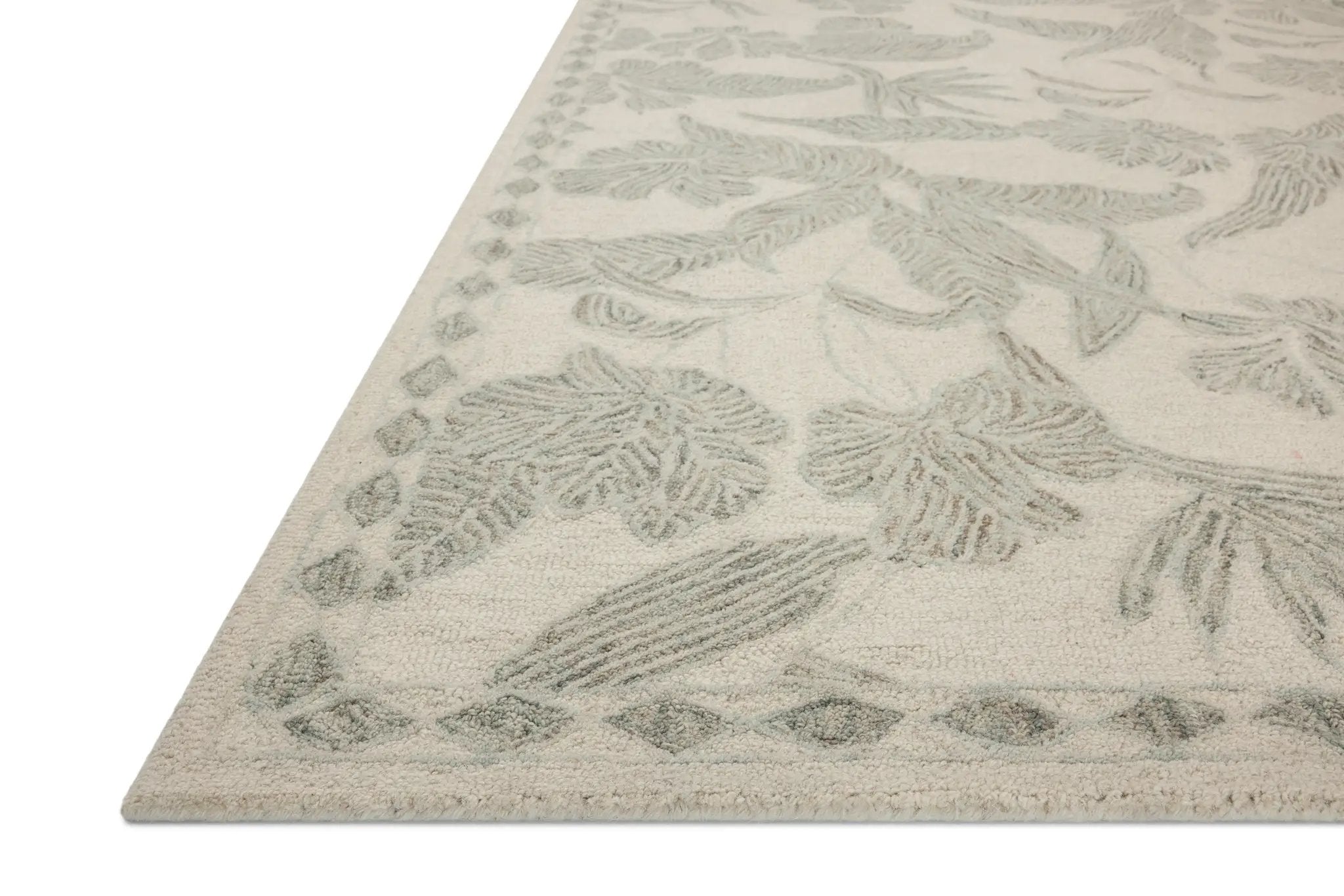 Lenore LNO-01 Ivory / Sky Area Rug by Loloi