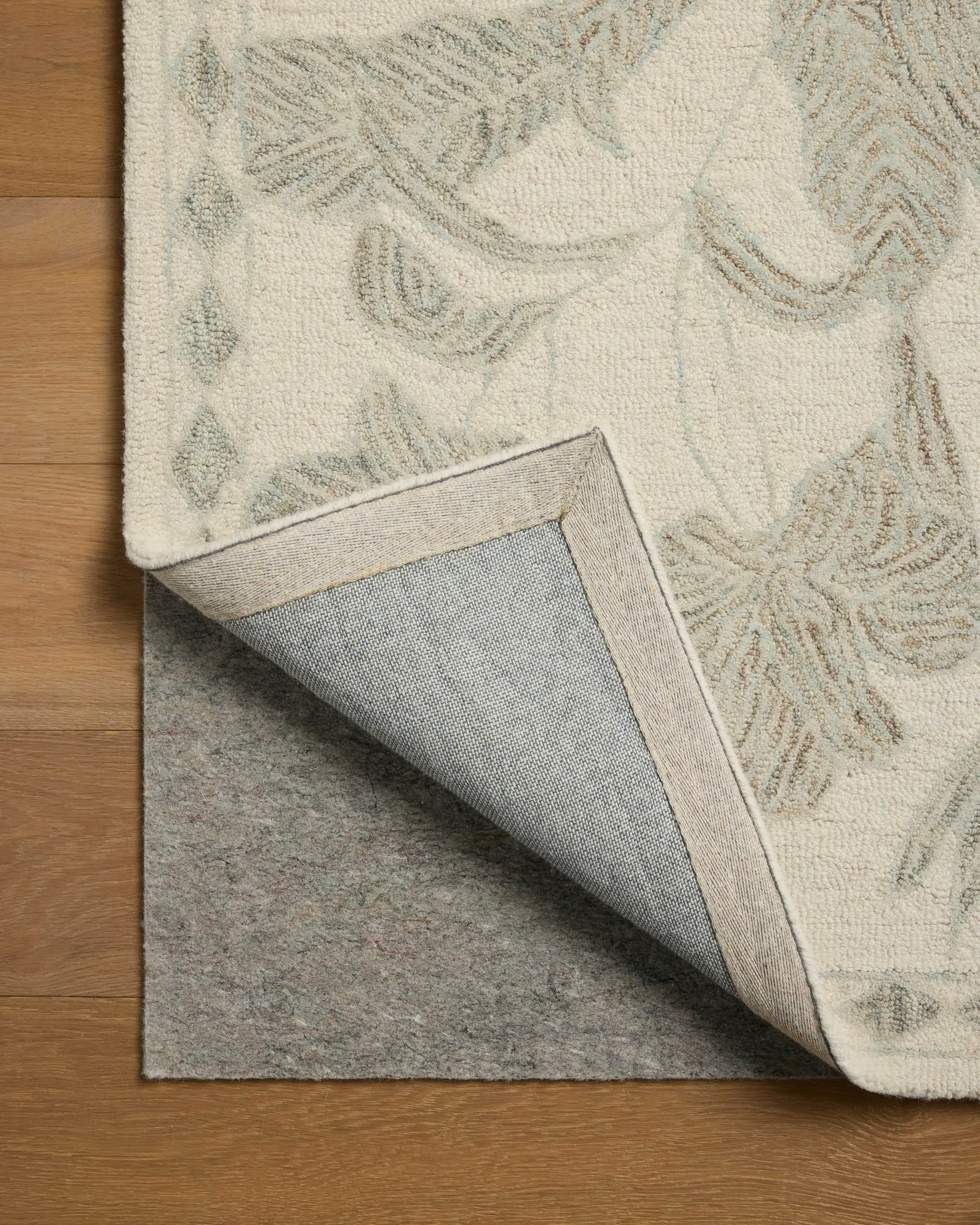 Lenore LNO-01 Ivory / Sky Area Rug by Loloi