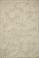 With calming sage and warm natural hues and floral styling, the Lenore LNO-01 Sage / Natural Area Rug is a hand-tufted wool area rug that elevates any room