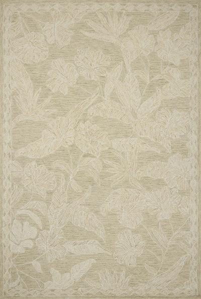 Lenore LNO-01 Sage / Natural Area Rug by Loloi