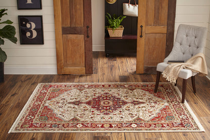 Momeni Lenox LE-02 Red Rug