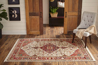 Momeni Lenox LE-02 Red Rug