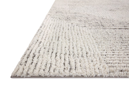 Loloi Levitt Shag LEV-02 Ivory / Grey Area Rug