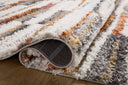 Loloi Levitt Shag LEV-03 Ivory / Sunset Area Rug