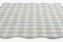 Lily LIY-1 Blue Area Rug, hand-tufted 100% wool with whimsical playful patterns