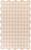 Lily LIY-1 Pink Area Rug, plush hand-tufted wool with sweet charming design