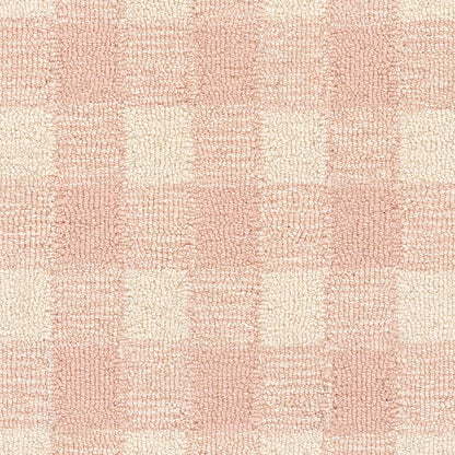 Lily LIY-1 Pink Area Rug, plush hand-tufted wool with sweet charming design