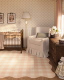Lily LIY-1 Pink Area Rug, plush hand-tufted wool with sweet charming design