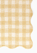 Lily LIY-1 Yellow Area Rug, cheerful hand-tufted wool with whimsical patterns