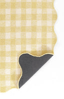 Lily LIY-1 Yellow Area Rug, cheerful hand-tufted wool with whimsical patterns