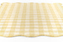 Lily LIY-1 Yellow Area Rug, cheerful hand-tufted wool with whimsical patterns