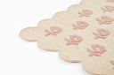 Lily LIY-2 Pink Area Rug, soft pink hand-tufted wool with cottage-style charm