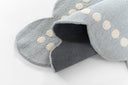 Lily LIY-3 Blue Area Rug, spirited hand-tufted wool rug for kids and nursery