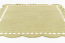 Lily LIY-3 Green Area Rug, nature-inspired hand-tufted wool with playful design