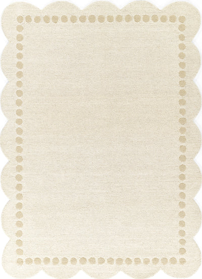 Lily LIY-3 Ivory Area Rug, versatile hand-tufted wool with whimsical patterns