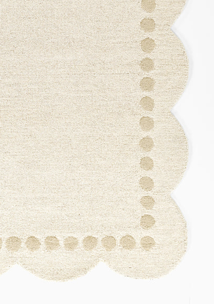 Lily LIY-3 Ivory Area Rug, versatile hand-tufted wool with whimsical patterns