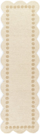 Lily LIY-3 Ivory Area Rug, versatile hand-tufted wool with whimsical patterns