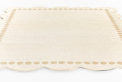 Lily LIY-3 Ivory Area Rug, versatile hand-tufted wool with whimsical patterns