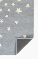 Lily LIY-4 Blue Area Rug, durable hand-tufted wool with charming style