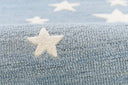 Lily LIY-4 Blue Area Rug, durable hand-tufted wool with charming style