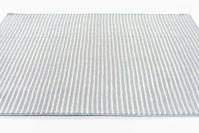 Lily LIY-5 Blue Area Rug, spirited hand-tufted wool crafted in India