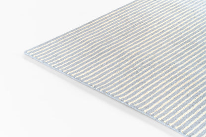 Lily LIY-5 Blue Area Rug, spirited hand-tufted wool crafted in India
