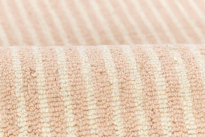 Lily LIY-5 Pink Area Rug, soft pink hand-tufted wool with visual sweetness