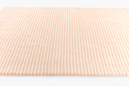Lily LIY-5 Pink Area Rug, soft pink hand-tufted wool with visual sweetness