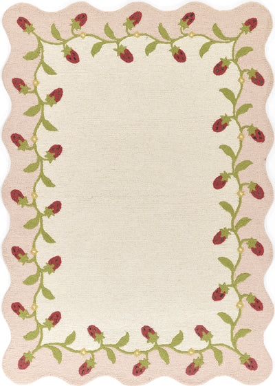 Lily LIY-6 Multicolor Area Rug, vibrant hand-tufted wool with playful patterns