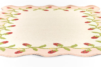 Lily LIY-6 Multicolor Area Rug, vibrant hand-tufted wool with playful patterns