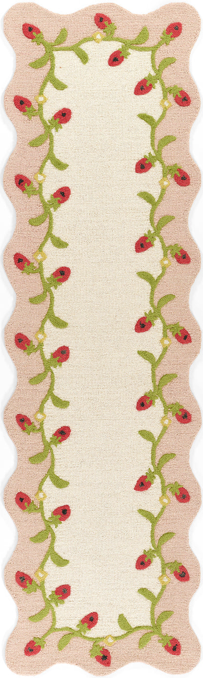 Lily LIY-6 Multicolor Area Rug, vibrant hand-tufted wool with playful patterns